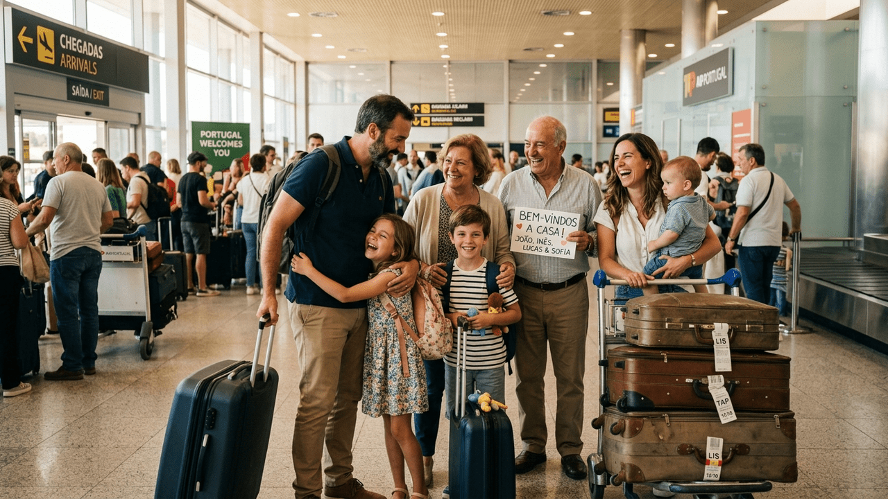 reagrupamento familiar Portugal brasileiros